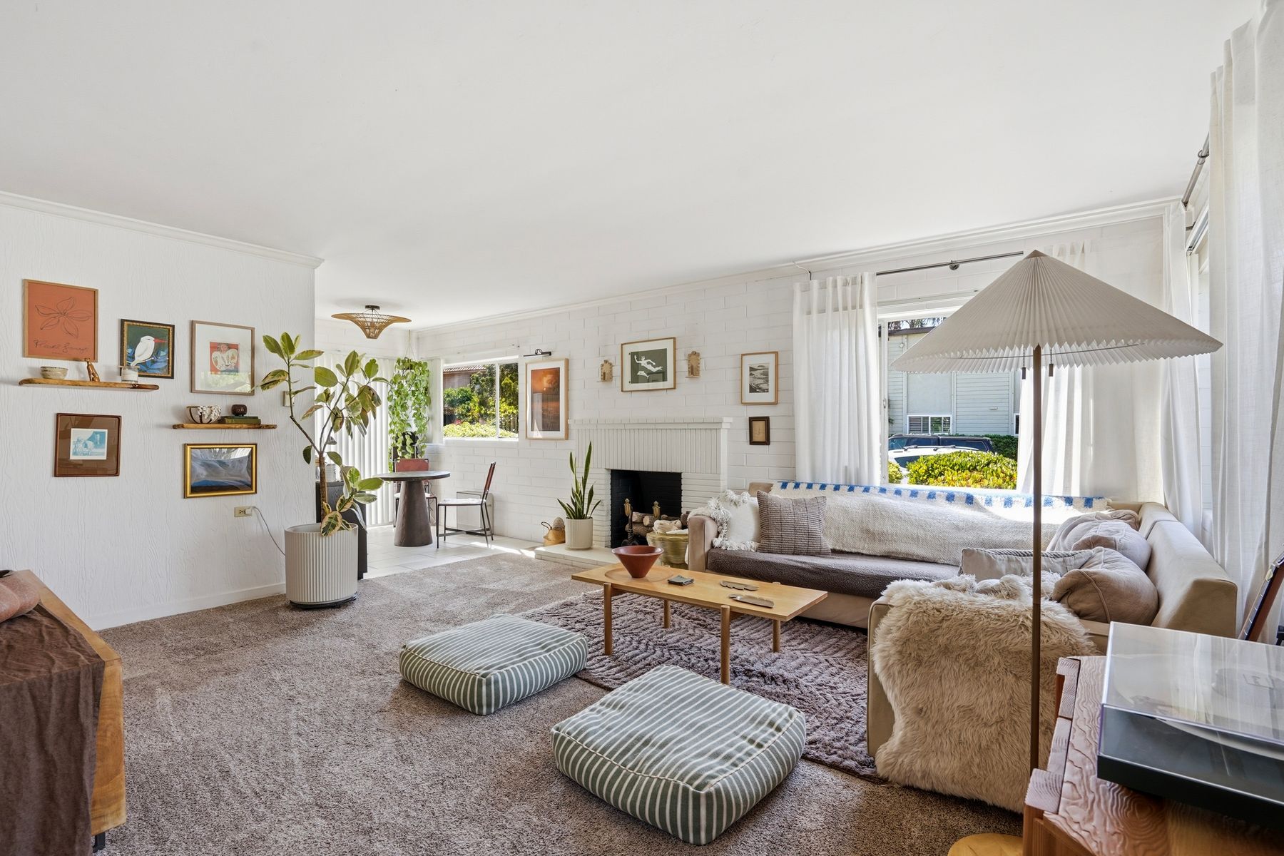 Interior of a renovation-ready vacant unit